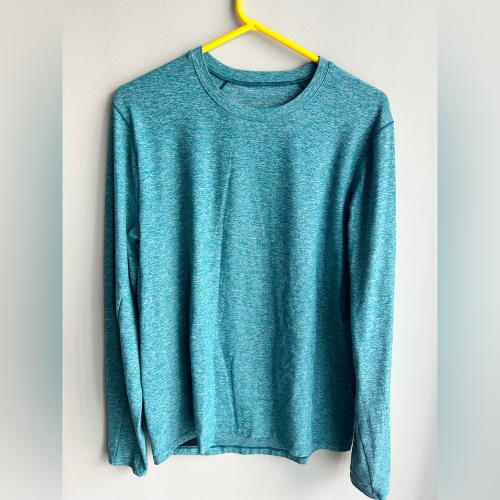 Lululemon Men’s Teal Long Sleeve Shirt